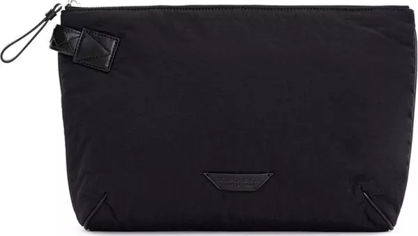 Black Nylon Clutch Bag