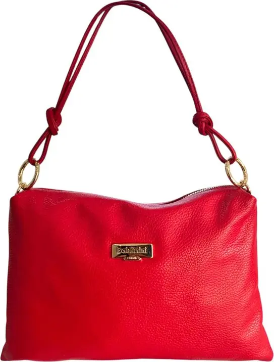 Multicolor Cowhide Clutch Bag