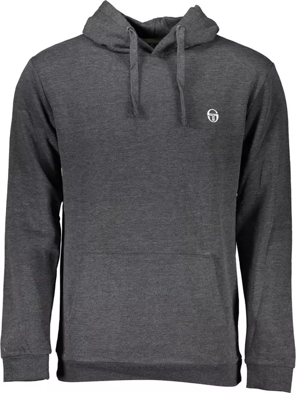 Grigio Cotton Men Sweatshirt