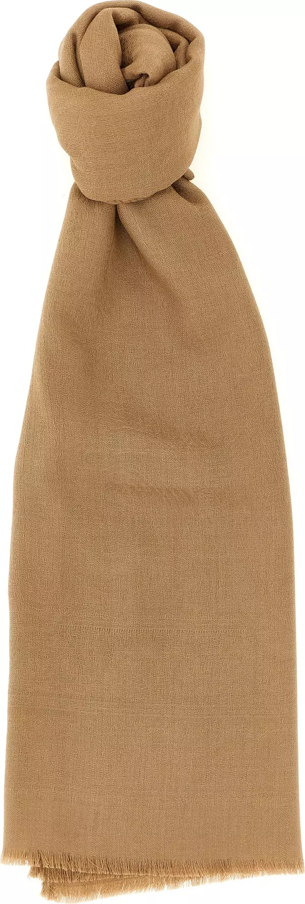 Brown Wool Scarf