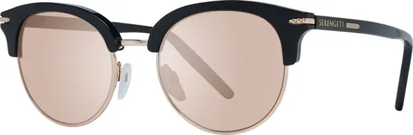 Black Acetate & Metal Sunglasses
