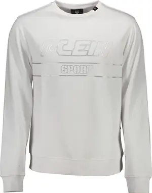 White Cotton Men Sweater