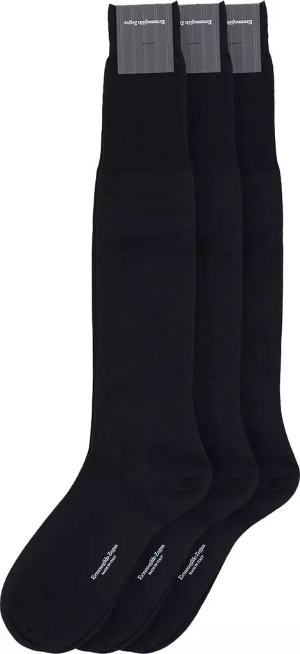 Black Wool Socks