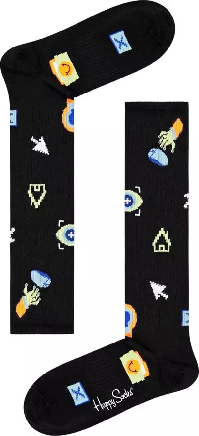 Black Cotton Socks