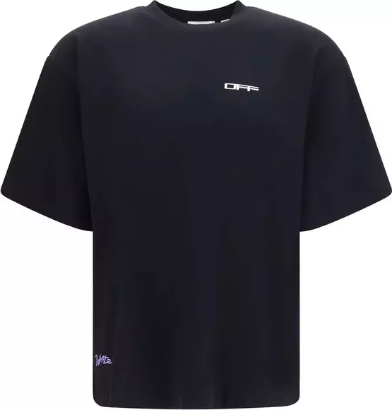 Black Cotton T-Shirt