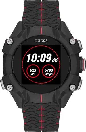 Black Resin Watch