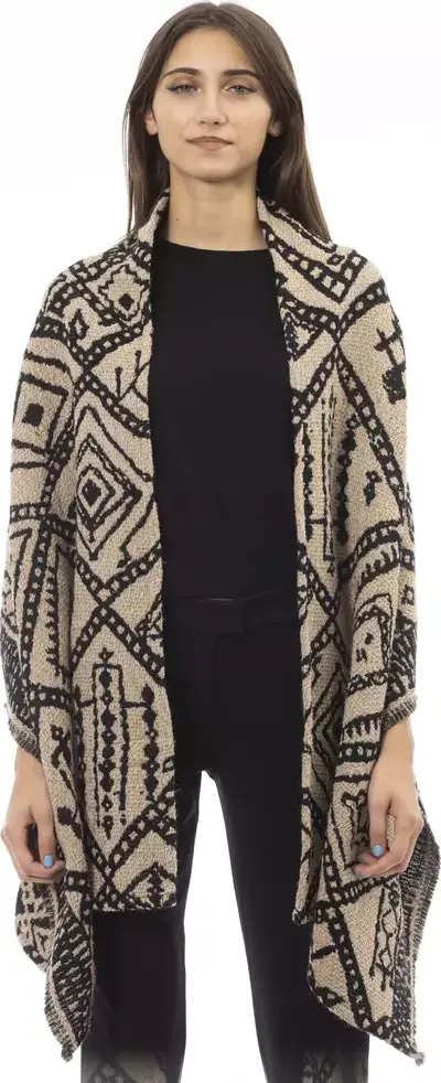 Brown Wool Women Scarf